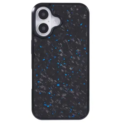 iPhone 16 Plus Mobilskal Aramid Fiber Forged - Blå