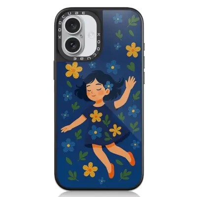 iPhone 16 Plus Mobilskal MagSafe Aluminium Silikon (Style L)