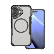 iPhone 16 Plus Mobilskal MagSafe Defender Carbon - Svart