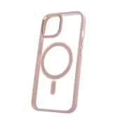 iPhone 16 Plus Mobilskal MagSafe Satin Clear - Rosa