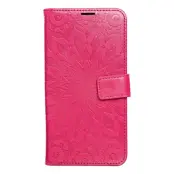 iPhone 16 Plus Plånboksfodral Mezzo Mandala - Magenta