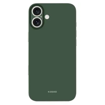 KZDOO iPhone 16 Plus Mobilskal Frosted Air Skin - Grön