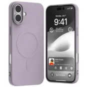 Mercury iPhone 16 Plus Mobilskal MagSafe Semi-Silikon - Lilac Lila