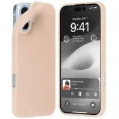 Mercury iPhone 16 Plus Mobilskal Soft - Rosa Sand