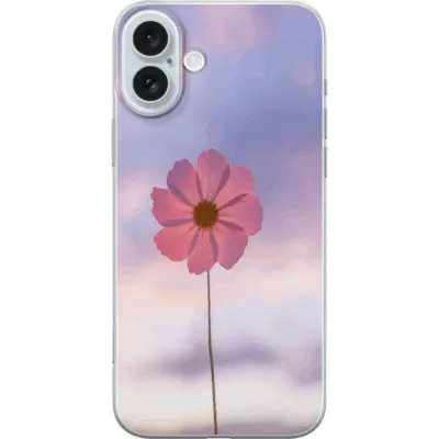 Mobilskal till Apple iPhone 16 Plus med Rosa blomma