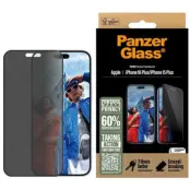 PanzerGlass iPhone 16 Plus Härdat Glas Skärmskydd Privacy Ultra-Wide Fit