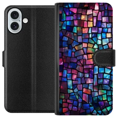 Plånboksfodral till Apple iPhone 16 Plus med Disco