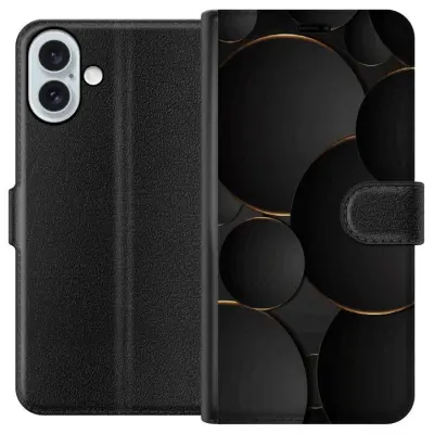 Plånboksfodral till Apple iPhone 16 Plus med Lyxig Cirklar