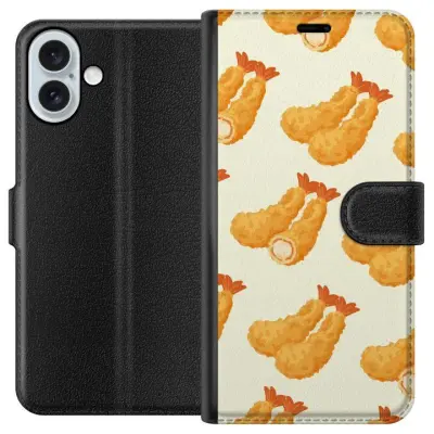 Plånboksfodral till Apple iPhone 16 Plus med Räkor