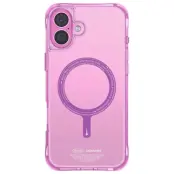 Skinarma iPhone 16 Plus Mobilskal MagSafe Saido - Rosa