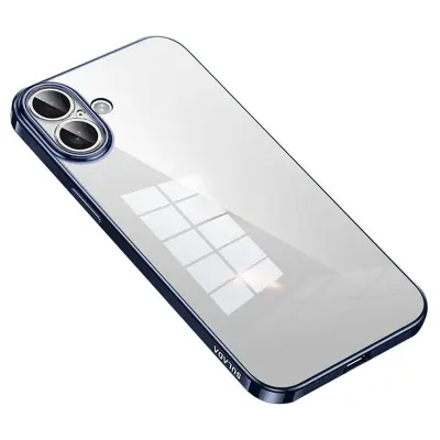 SULADA iPhone 16 Plus Mobilskal Ultra-Tunt TPU Klart - Blå