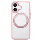 Torras iPhone 16 Plus Mobilskal Magsafe Ostand R Fusion - Rosa