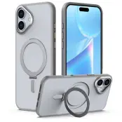 Trolsk Acrylic Case with MagSafe (iPhone 16 Plus) - Grå