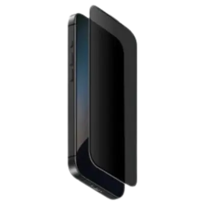 Uniq iPhone 16 Plus Härdat glas Skärmskydd Optix Privacy - Svart