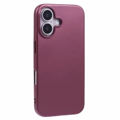 X-LEVEL Guardian Series iPhone 16 Plus Mobilskal Frostad Vinröd