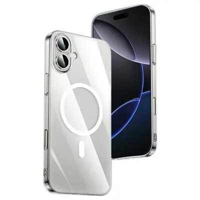 XUNDD XDD-0010 iPhone 16 Plus Mobilskal MagSafe Ultra-Tunn Vit