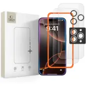 [3-Pack] Tech-Protect iPhone 16 Pro Max/17 Pro Max Härdat Glas Skärmskydd