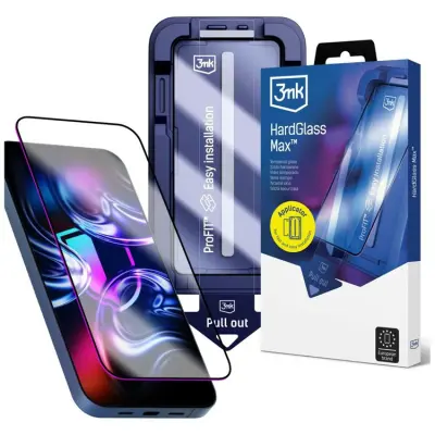 3MK iPhone 16 Pro Max Härdat Glas Skärmskydd HardGlass Max
