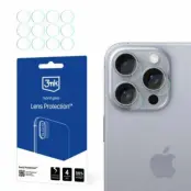 3mk iPhone 16 Pro Max Kameralinskydd - Transparent