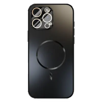 ABEEL iPhone 16 Pro Max Mobilskal Magnetisk TPU PC KylSvart