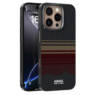 ABEEL iPhone 16 Pro Max Mobilskal MagSafe Ultra Slim - Sunrise