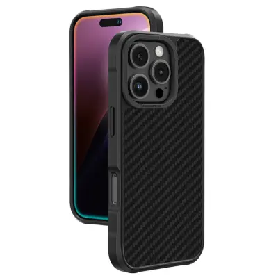 AmazingThing iPhone 16 Pro Mobilskal Titan Max - Svart