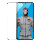 BlueO iPhone 16 Pro Max Härdat Glas Skärmskydd Strong HD - Svart