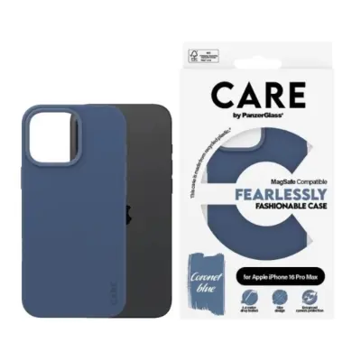 CARE By PanzerGlass iPhone 16 Pro Max Mobilskal MagSafe Fashion - Blå