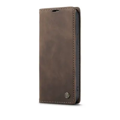 CaseMe Matte Wallet Style (iPhone 16 Pro Max) - Brun
