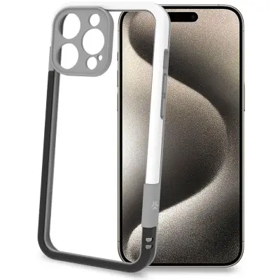 Celly Bumper (iPhone 16 Pro Max) - Grön/vit