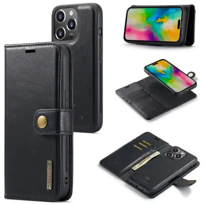 DG Ming Detachable Wallet (iPhone 16 Pro Max) - Grå