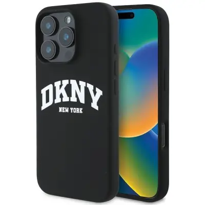 DKNY iPhone 16 Pro Max Mobilskal MagSafe Silikon Printed