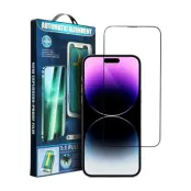 Härdat Glas Skärmskydd till iPhone 16 Pro Max/17 Pro Max med Applicator - Svart