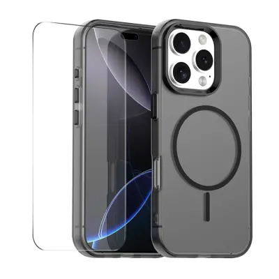 HAT PRINCE iPhone 16 Pro Max Mobilskal MagSafe Enkay - Svart