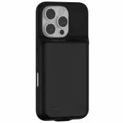 iPhone 16 Pro Max Batteriskal 7000mAh - Svart