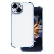 iPhone 16 Pro Max Mobilskal Anti Shock Chrome - Blå