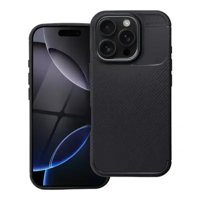 iPhone 16 Pro Max Mobilskal Carbon Premium - Svart