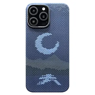 iPhone 16 Pro Max Mobilskal Magsafe Aramid Fiber - Moon