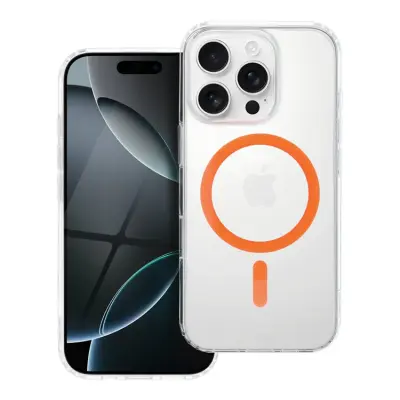 iPhone 16 Pro Max Mobilskal MagSafe Drop Glue - Orange