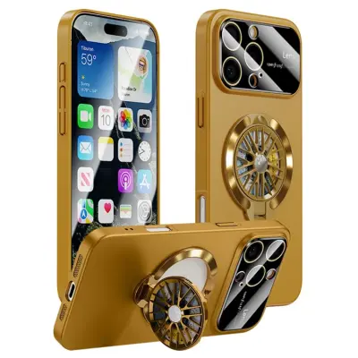 iPhone 16 Pro Max Mobilskal Magsafe Hard PC - Khaki (Khaki)