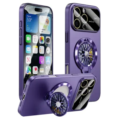 iPhone 16 Pro Max Mobilskal Magsafe Hard PC - Lila (Mörklila)