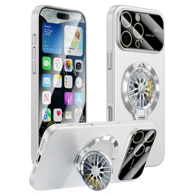 iPhone 16 Pro Max Mobilskal Magsafe Hard PC - Vit (Vit)