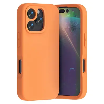 iPhone 16 Pro Max Mobilskal Shockproof EVA - Orange