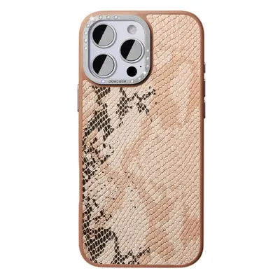 JAUCASE iPhone 16 Pro Max Mobilskal Magafe Snake - Brun