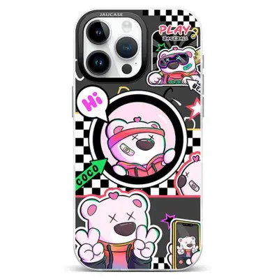 JAUCASE iPhone 16 Pro Max Mobilskal MagSafe - Baseball Bear