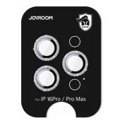 Joyroom iPhone 16 Pro/16 Pro Max Härdat Glas Kameralinsskydd - Titanium