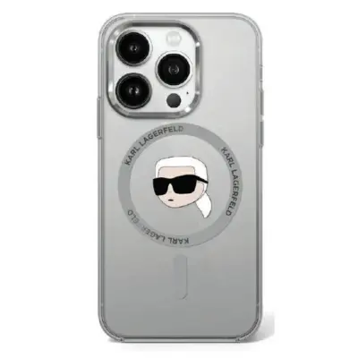 Karl Lagerfeld iPhone 16 Pro Max Mobilskal MagSafe IML Metal