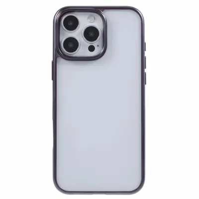 KIGC iPhone 16 Pro Max Mobilskal Ice Silk - Grå