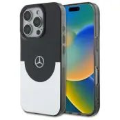 Mercedes iPhone 16 Pro Max Mobilskal MagSafe Double Layer BiColor - Silver