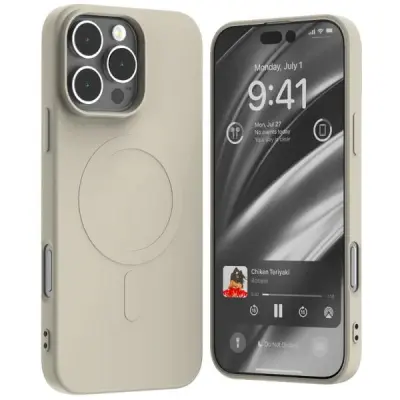 Mercury iPhone 16 Pro Max Mobilskal MagSafe Semi-Silikon - Sten